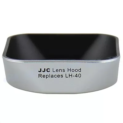 JJC LENS HOOD FOR OLYMPUS M.ZUIKO DIGITAL 14-42MM 1:3.5-5.6 AS LH-40 SILVER