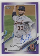 2021 Topps Chrome Rookie Purple Refractor 177/250 Bryan Garcia #RA-BG Auto 0j87