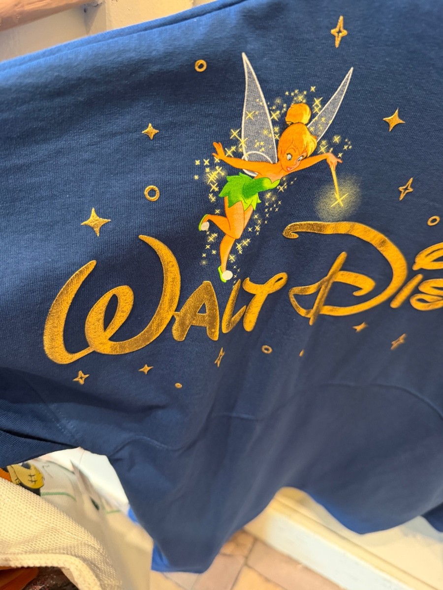 2026 Disney Parks Storybook Tinkerbell Spirit Jersey WDW L XL XXL