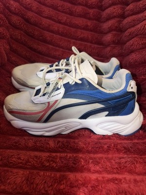 Puma BMW Motorsport x RS-Connect White Blue Red Sneakers 306941-02 Men's Size 8.