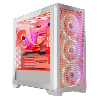 5903560981329 Computergehäuse MODECOM VOLCANO EXPANSE T APEX ARGB MIDI White MOD
