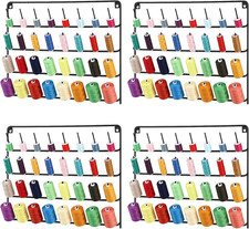 4 Pack Sewing Embroidery Thread Rack Wall-Mounted Thread Holder Metal Sewing O