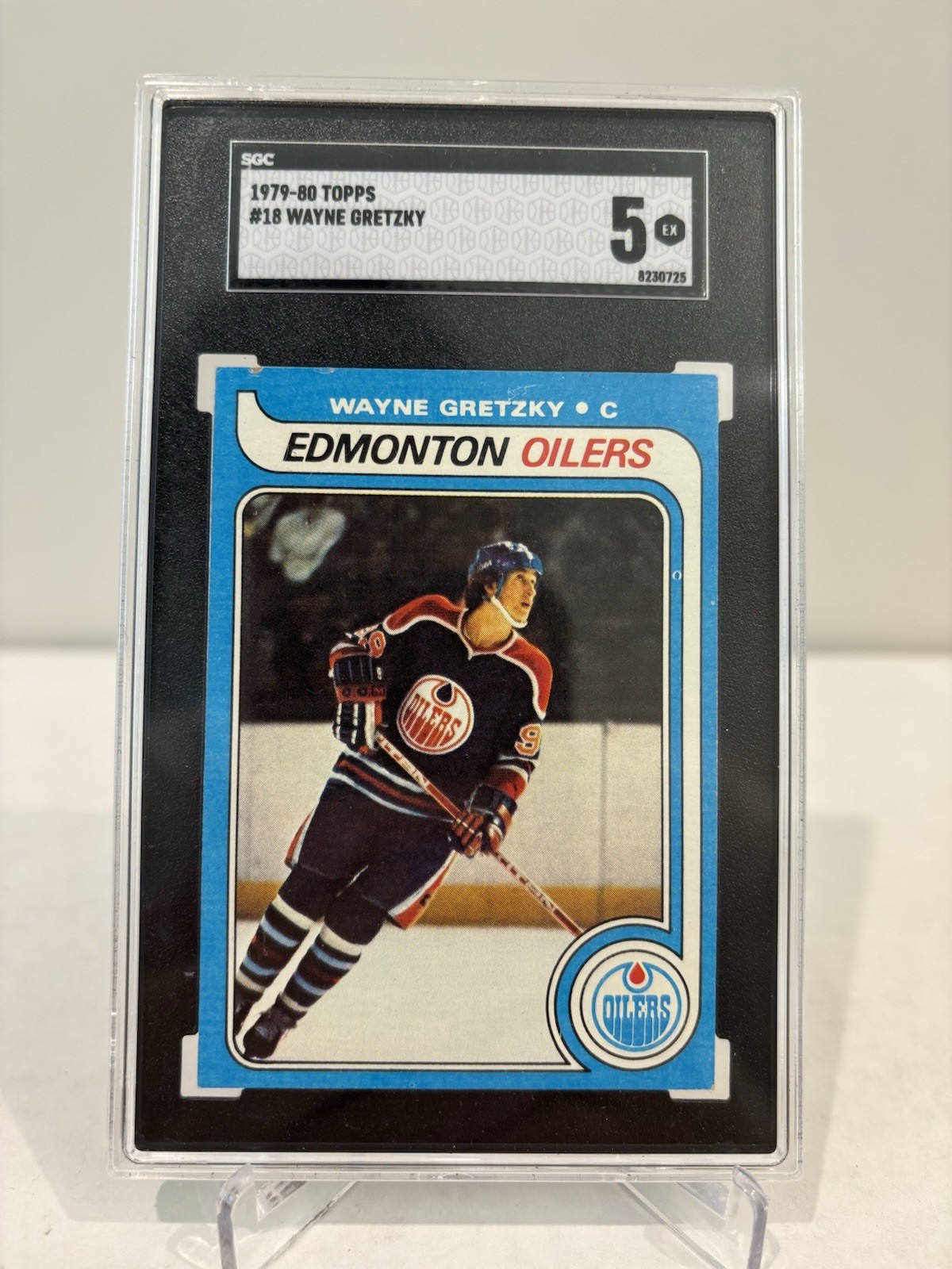 1979 Topps #18 WAYNE GRETZKY SGC 5 EX HOF ROOKIE