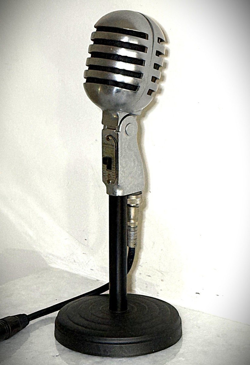 Vintage 1940's Electro-Voice 950 Cardax Crystal Microphone