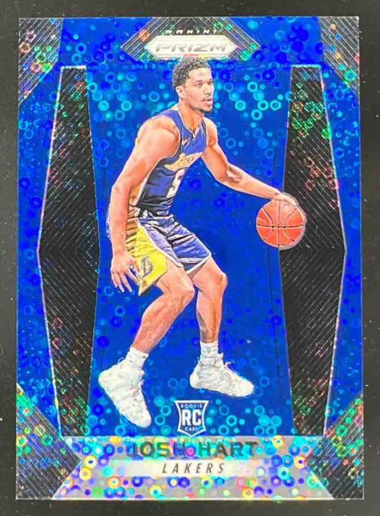 2017-18 Panini Prizm Prizms Fast Break Blue #282 Josh Hart RC /175