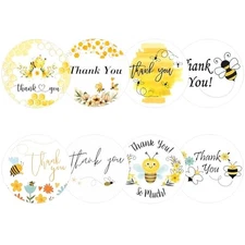 Thank You Stickers, 1.5" Thank You for Supporting My Small Business Thank you