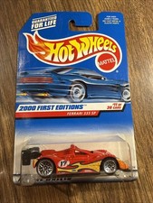 2000 First Editions #11 of 36 Ferrari 333 SP #24374 Hot Wheels