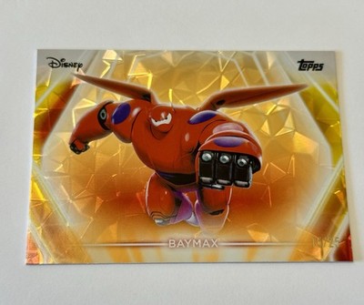 2026 Topps Disney Neon Baymax /25 Orange Diamante Big Hero 6 #125