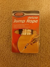 Sport Design Jump Rope Wood Handle New Fitness Factory Sealed Unopened