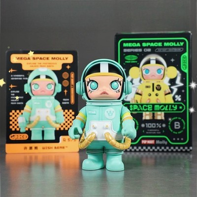 100% Mega Space Molly Series 2 Secret-Wish Bear Box Figure Doll Toys Gift