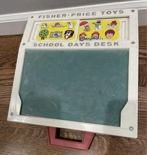Fisher price vintage school days desk