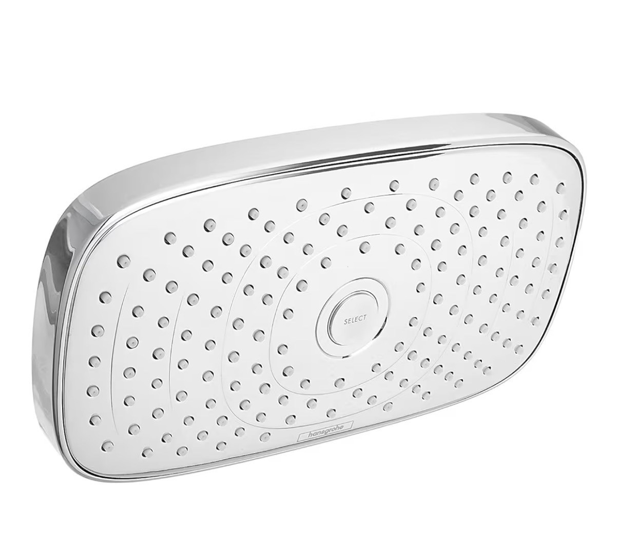 Hansgrohe 27387001 Raindance Select E Showerhead 300 2-Jet, 