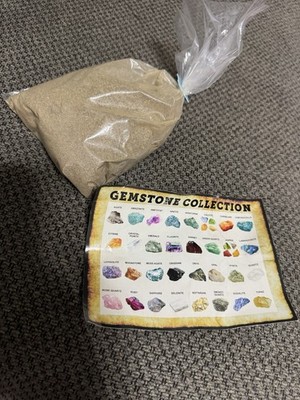Gemstone Collection Sand Bag Dig In And Find Treasure Fun For All Ages