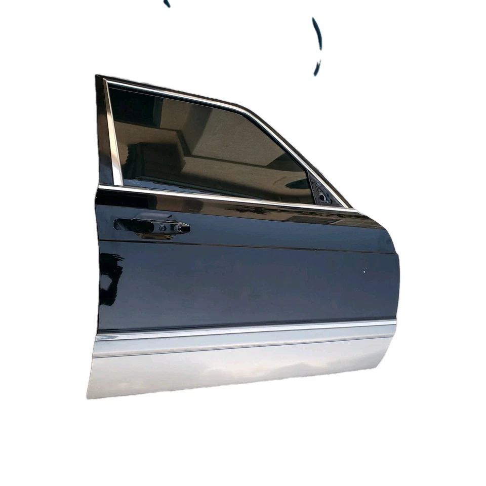 Черная и серая передняя пассажирская дверь W126 Mercedes Benz 300sel 420sel 560sel - Изображение 2 из 4