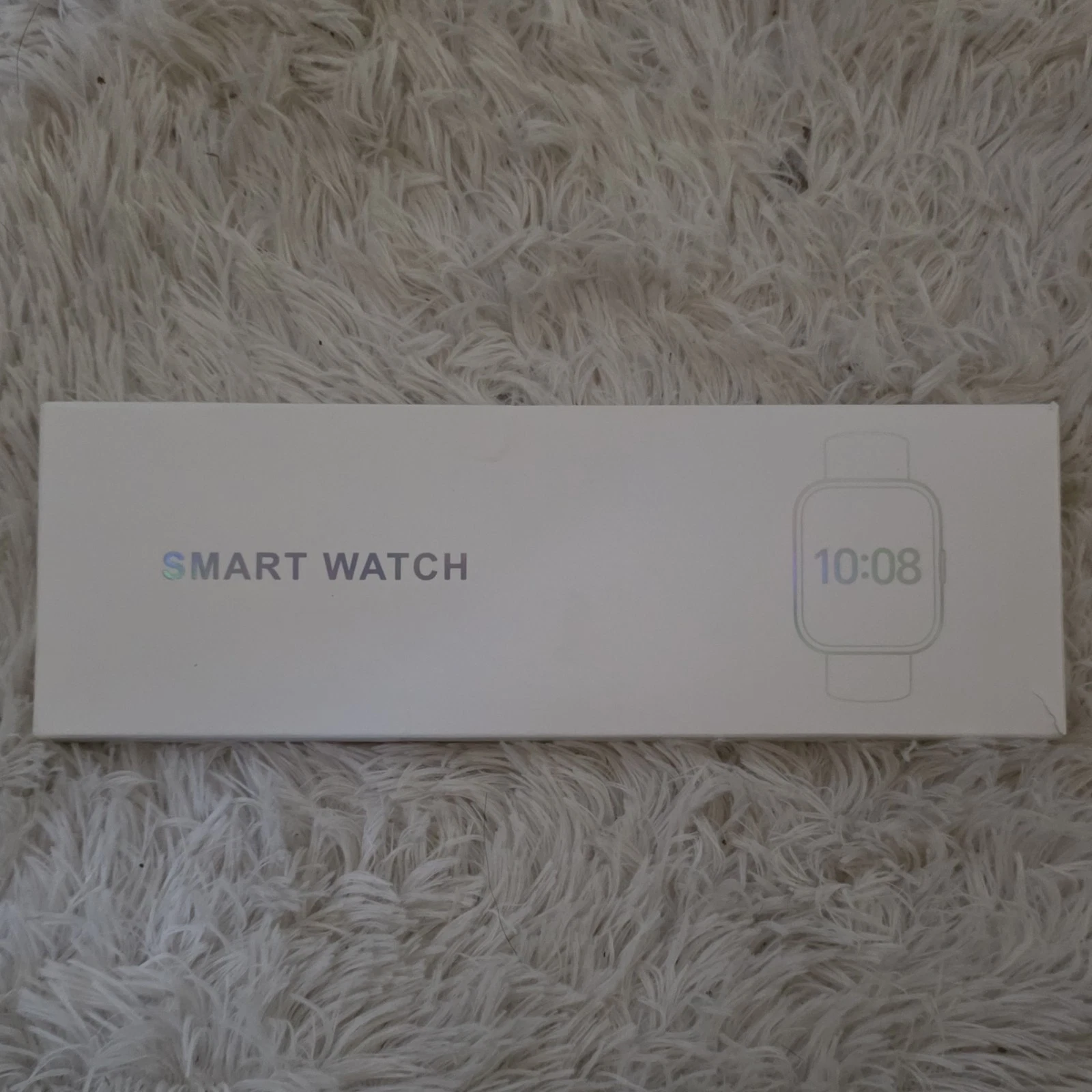 VeryFit ID208 Plus Smart Watch Fitness Tracker Touch Screen Black Silicone