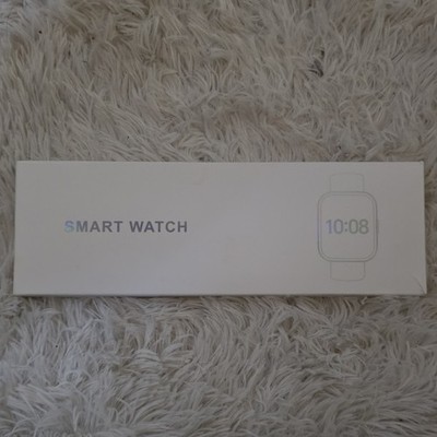 VeryFit ID208 Plus Smart Watch Fitness Tracker Touch Screen Black Silicone