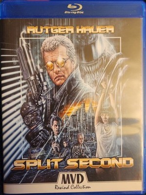 Split Second (1992) Collector's Edition Blu Ray Including Poster Insert