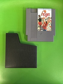 NES GAME HOOPS - PROBADO + GARANT&Iacute;A - RARO PAL-B EUROPEO - EN CAJA + MANUAL