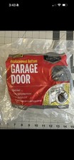 Garage Door Bottom Weather Seal Replacement Black Vinyl 9'x2.5" NEW Sealed