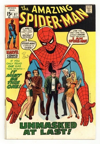 Amazing Spider-Man #87 VG 4.0 1970