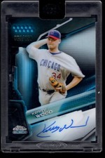 2026 TOPPS CHROME BLACK BLUE REFRACTOR KERRY WOOD AUTO AUTOGRAPH 83/150 CUBS