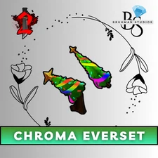 LIMITED🚨| Roblox | Murder Mystery 2 | MM2 | Chroma Evergreen Evergun Set -CHEAP