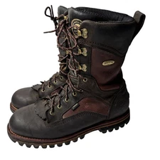 Red Wing Irish Setter 880 Mens 11.5 D Brown Leather Elk Tracker Hunting Boots