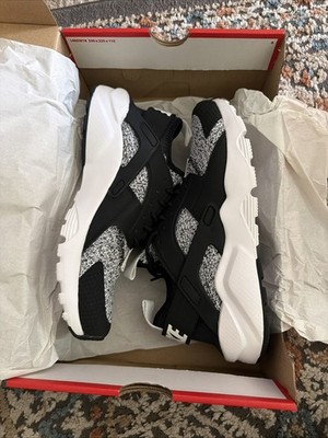 Nike Air Huarache Run Ultra SE  Black/White  Men Sneakers 875841-010- SZ 8