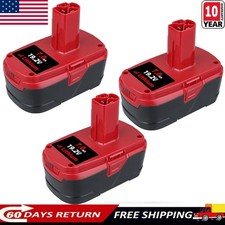 3pcs 7.0Ah For Craftsman C3 19.2V Li-ion Battery Compatible with 11376 130279003