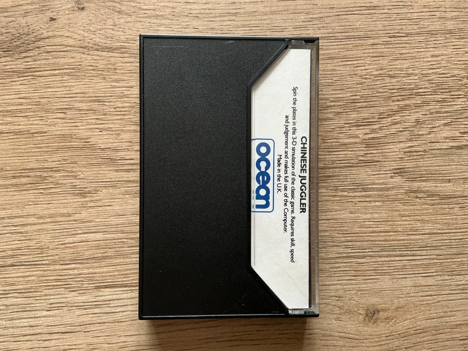 Cassette CHINESE JUGGLER (OCEAN) ZX Spectrum 48K - Raro - Probado/Funcionando - Imagen 2 de 4