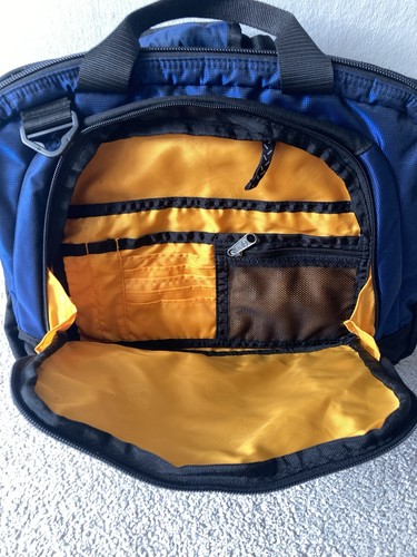 Timberland Laptop Bag Organizer Blue And Black With Carry Handle - Picture 4 of 12