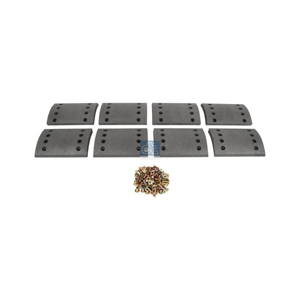 Bremsbelagsatz Trommelbremse 18 Mm 200 Mm DT Spare Parts FüR SAF-image