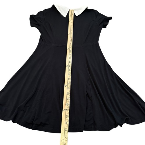 Killstar Wednesday Addams Black Doll Dress Size M Runs Small - Picture 6 of 7
