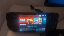 valve steam deck lcd 256gb - with case, charger. (optional - dock or £285)