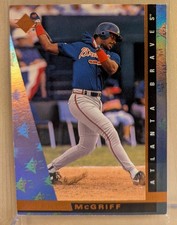 1997 Upper Deck SP #28 Fred McGriff Braves HOF RARE HOLOFOIL BASE SHORT PRINT