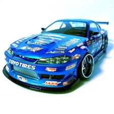Reve D Nissan Silvia S15 1/10 RC Drift Body Only Painted w/ Decals VALINO Livery