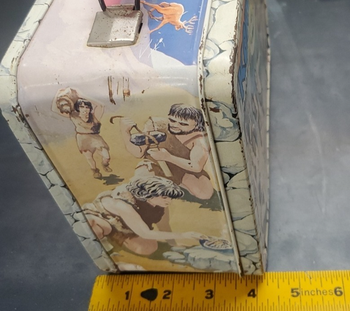 Vintage 1975 Hanna-Barbera TV Serie KORG Thermoskanne Lunchbox Caveman ohne Thermoskanne - Bild 18 von 18