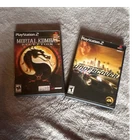 Mortal Kombat Deception & Need for Speed Undercover PS2 Fighting Racing Manual