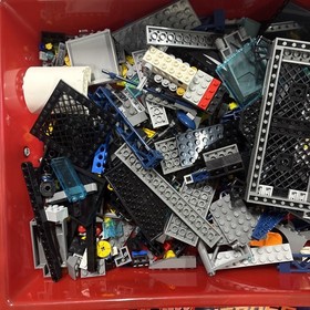 LEGO DC Comics Super Heroes: The Batcave (6860) Only Parts Manuals Not Complete