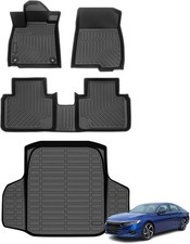 Floor Mats  Cargo Liner for 2022-2018 Honda Accord/Accord Hybrid, All Weather