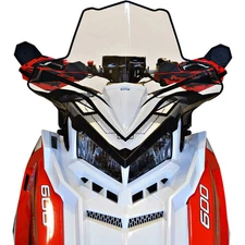 POWERMADD 2318-0160 11630 Windshield — Mid Windshield - Mid - 18.5" - Polaris