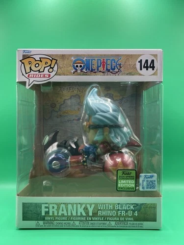 Funko Pop! ECCC-One Piece-Franky-Shared Convention Sticker Exclusive