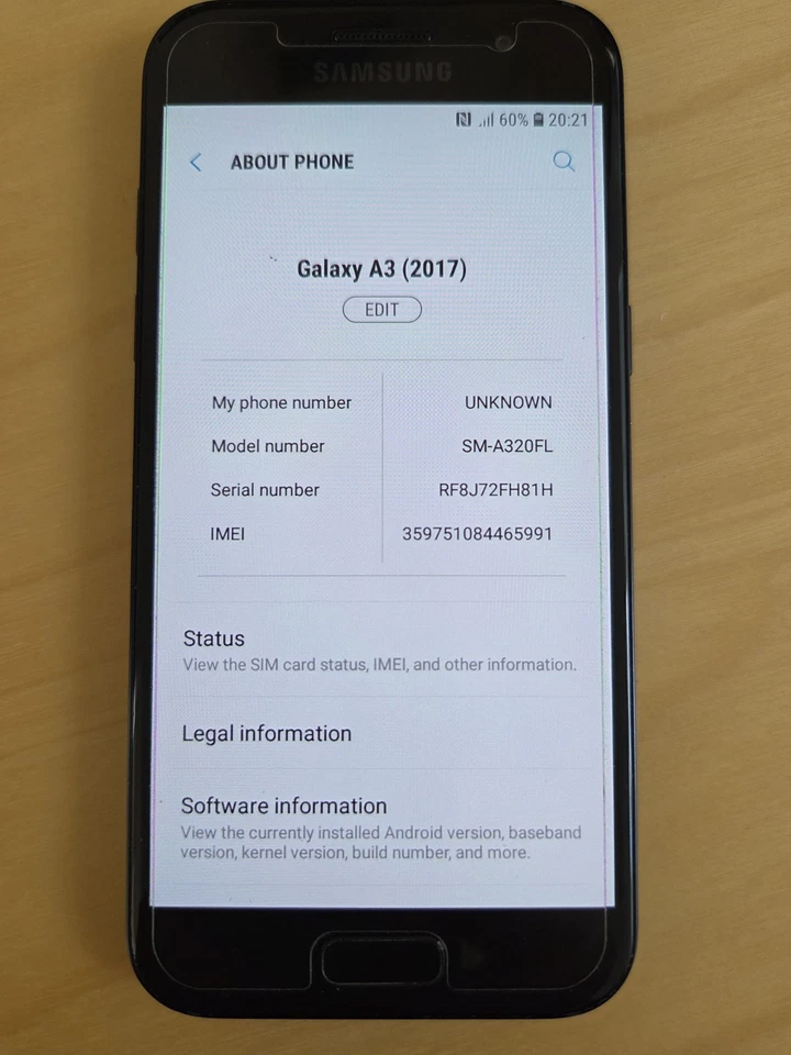 Samsung Galaxy A3 (2017) SM-A320FL Smartphone Mobile UNLOCKED 16GB Android Black, photo 3 of 5