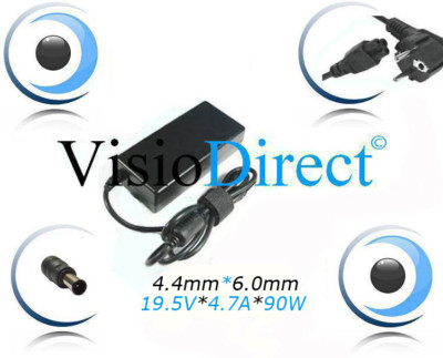 Adaptateur Secteur / Chargeur Pour SONY VAIO VGN-FZ18 - Prises Françaises - Marque Visiodirect - Neuf