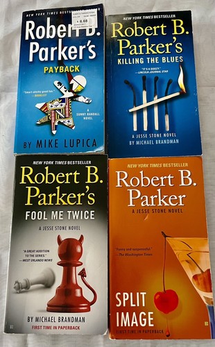 Lot Of 4 Robert B. Parker Paperback Books | eBay