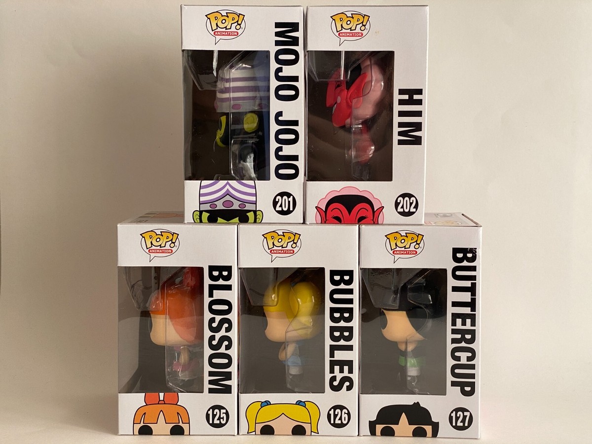 Powerpuff Girls 2016 Funko Pop Full Set #125,126,127,201,202