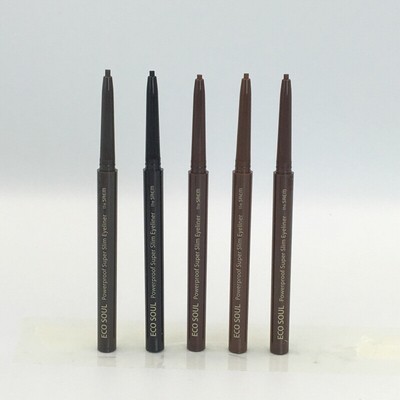 [the SAEM] Eco Soul Powerproof Super Slim Eyeliner 0.1g / Korean Cosmetics