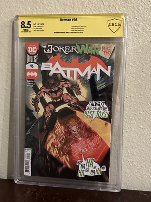 Batman #96 Signed James Tynion 1st App Clownhunter DC Comics CBCS 8.5  2020 New