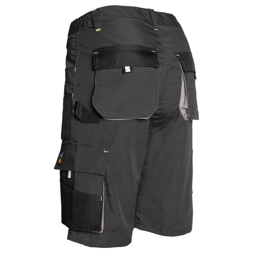 Pantalones cortos de trabajo pantalones cortos de verano Bermudas pantalones cortos de trabajo negros gris talla S-3XL - Imagen 7 de 22