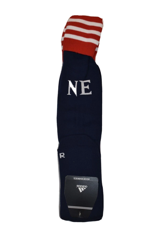 adidas Mens MLS New England Revolution Formotion Extreme Soccer Socks New - Image 3 of 4